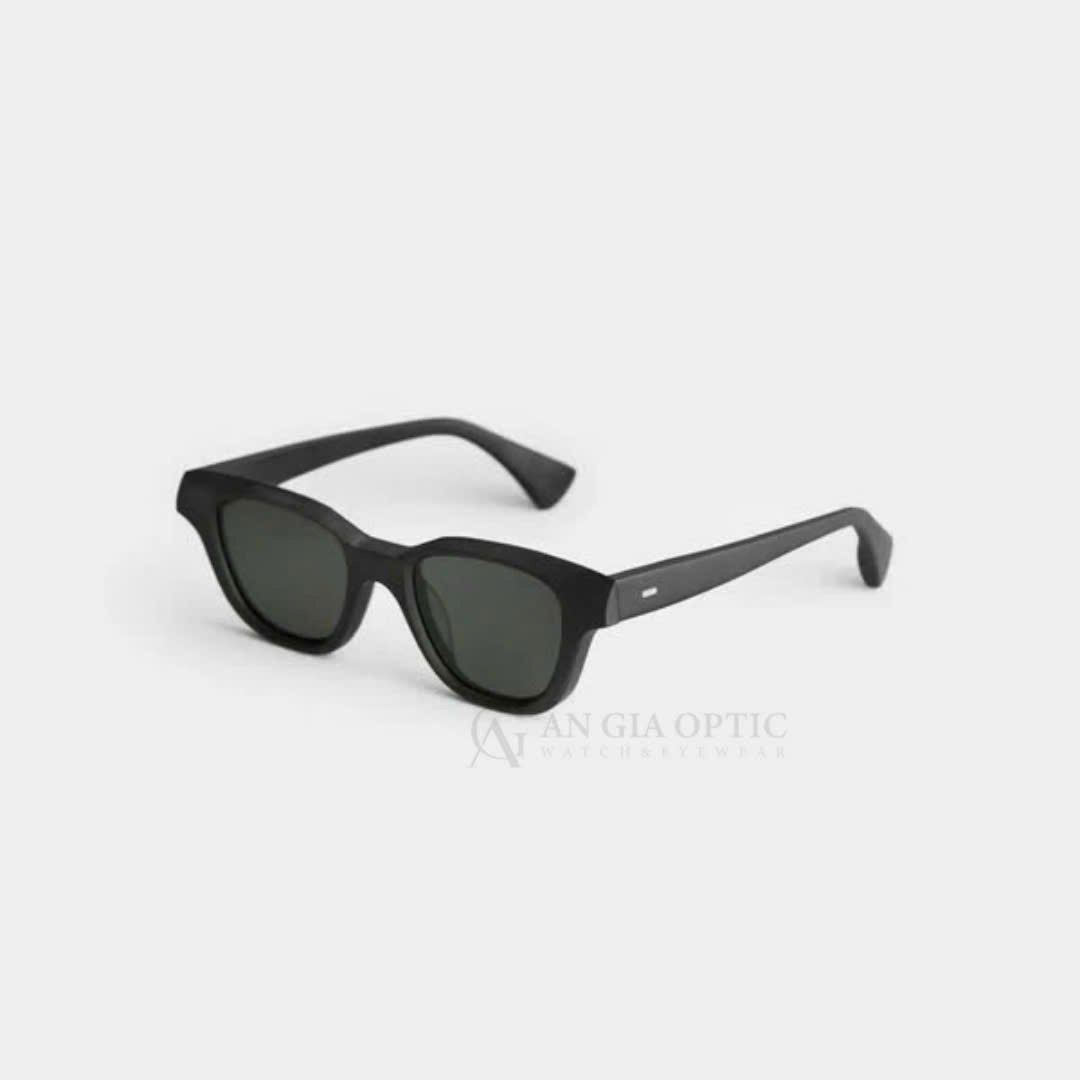 THE OBSIDIAN 01 SUNGLASSES - Matte Black - Black